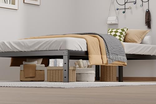 Metal Bed Frame Full Size – 14 Inch Heavy-Duty Full Platform Bed Frame No Box Spring Needed, Easy Assembly, Noise-Free, Sturdy Mattress Foundation, Underbed Storage Space - Image 34